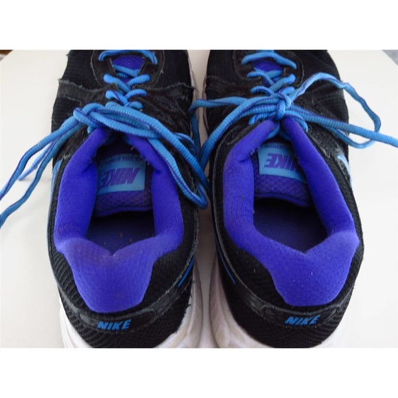 Nike Size 9 Sneaker Black Synthetic Medium Revolution 2 Lace Up Women - Picture 8 of 11